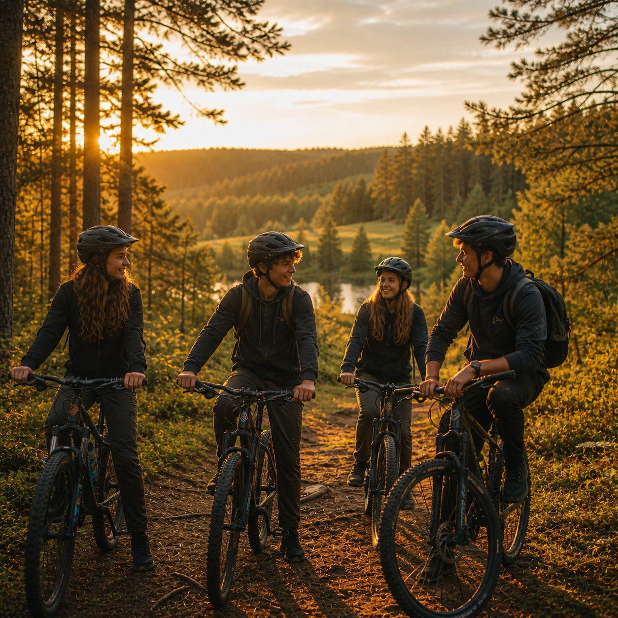 Obóz konno-rowerowy – wycieczka rowerowa